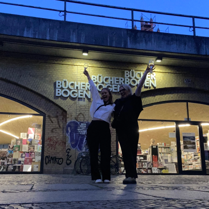 Alina Moldenhauer bei der shortlist 2024 • Deutsche schönste Bücher
